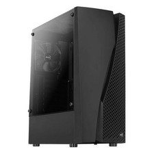Aerocool PC Gehäuse Wave v1 Midi-Tower Schwa...