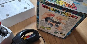 ColecoVision Super Action Controllers Vintage Joysticks w/Box *VG