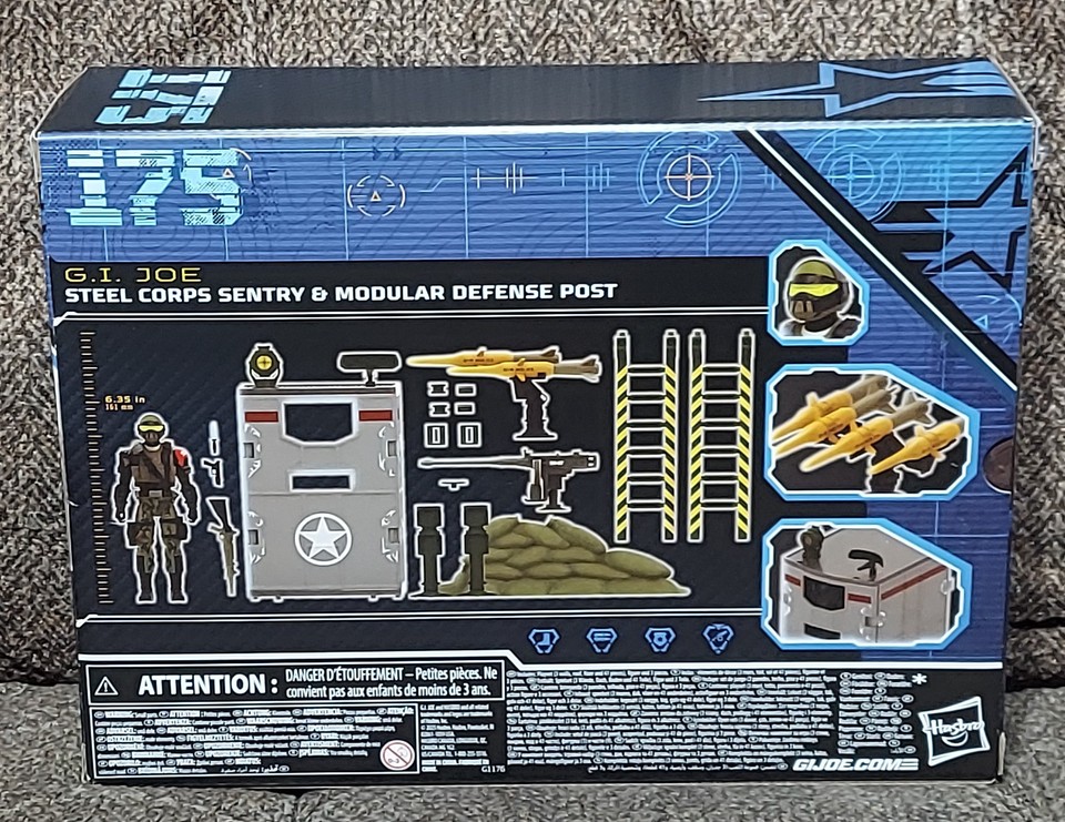 Modular Sentry Post G.I. Joe Classified Series #175, Steel Corps Sentry & Modular Defense ...