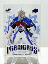 Trent Miner 2024-25 UD Ice Hockey Premieres Blue (RC) /399 Colorado Avalanche