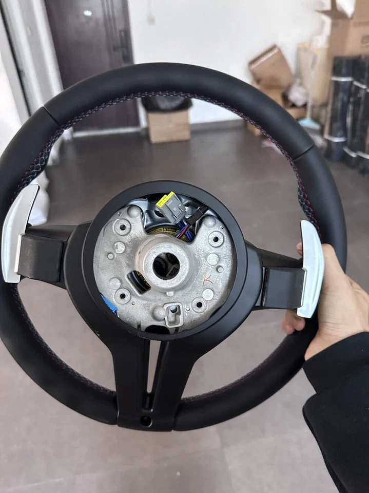 >New M Steering Wheel For BMW F06 F07 F10 F11 F12 F13 F01 F02 F03 5 6 7 Series — 第 3/4 张图片
