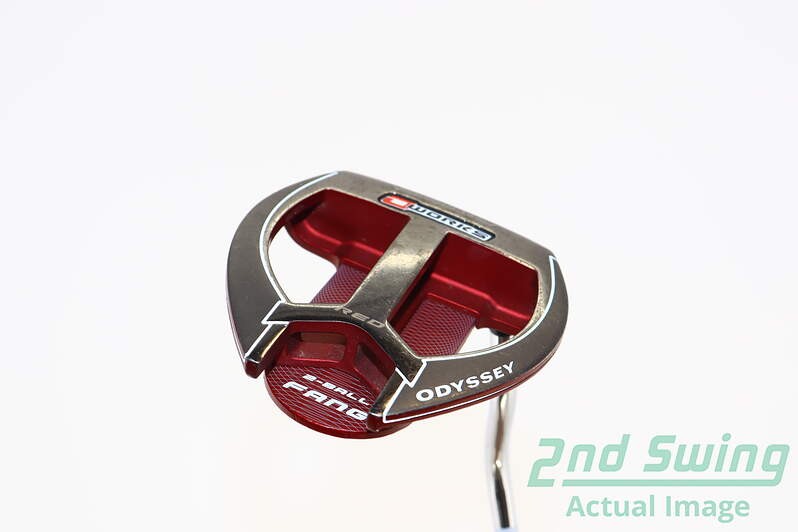 Odyssey O-Works Red 2-Ball Fang S Putter Right Hand 34 Inch Steel Shaft