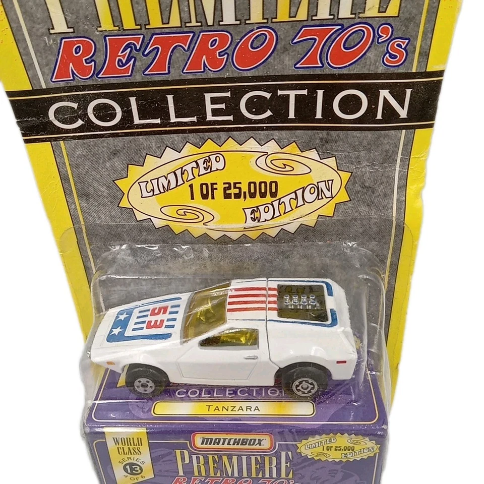 MATCHBOX PREMIERE RETRO 70's COLLECTION-  Tanzara , year in package: 1997....102 - Image 3 of 4