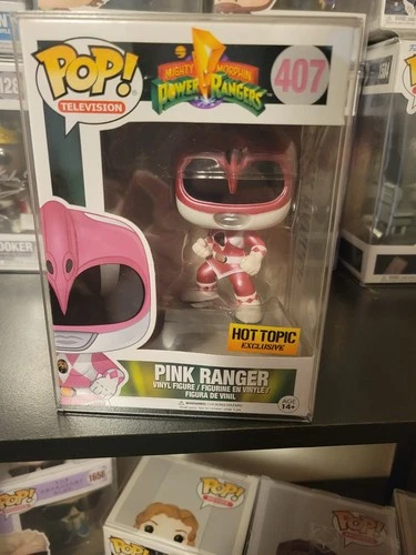 Funko Pop Television Power Rangers Pink Ranger Hot Topic Exclusive Figure #407