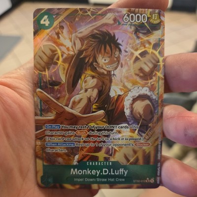 Monkey D. Luffy ST30-012 SR Parallel Start Deck  30 Monkey D Luffy  NM