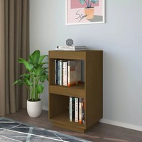 Massivholz Kiefer BüCherregal Honigbraun 40X35X71 Cm Standregal
