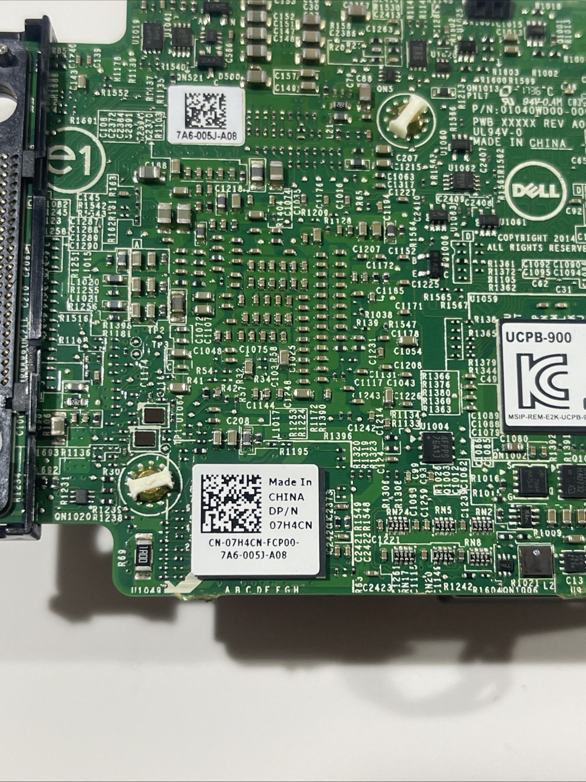 Dell PERC H730P Mini Mono 12Gb/s SAS SATA RAID Controller 2GB NV Cache 7H4CN