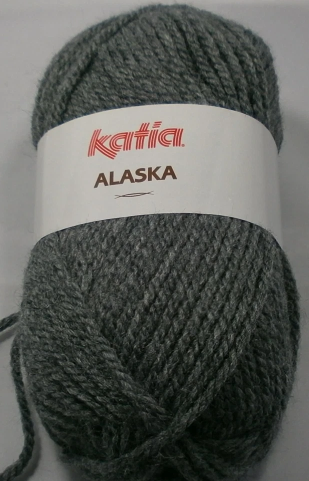 ABVERKAUF - 100 gr. Alaska -Katia ; dicke Wolle - 25 Farben