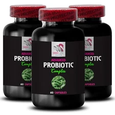 Happy gut - ADVANCED PROBIOTIC COMPLEX - Refreshing formula 3 Bottles 180 Caps