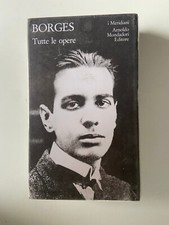 BORGES TUTTE LE OPERE 1 I MERIDIANI LIBRERIA MONDADORI SIGILLATO C NUOVO @70 XYZ