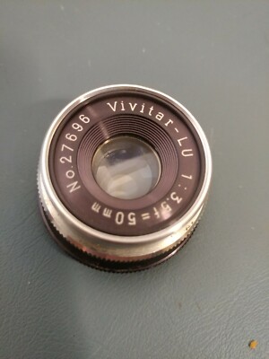 Vivitar L U 3.5 F=50mm no. 27696