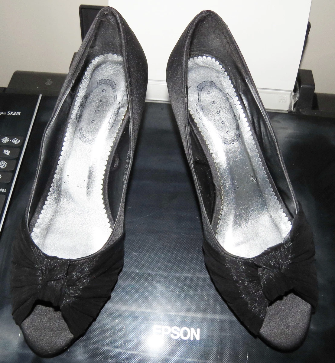 Debenhams satin sales shoes