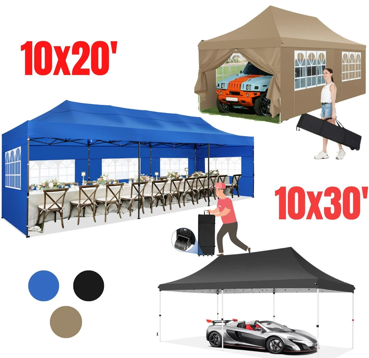 10x20 top commercial tent