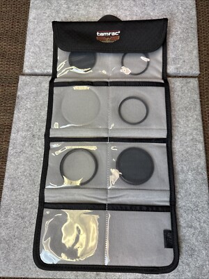 Promaster 62mm (2) & 52mm (3) HGX Prime Filter Lens Lot With Tamrac Case READ