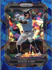 2023 Panini Prizm #123 Mason Auer Blue Ice Prizm