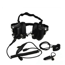 Radio Headset Noise Cancelling Mic For Motorola GP320 GP328 GP329 GP338 GP340
