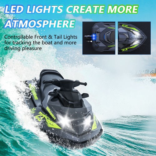 UDI RC UDI023 Inkfish Electric RTR Brushed Jet Ski w/ 2.4GHz Radio Battery & Ch - Picture 2 of 8