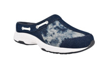 Easy Spirit Travelport Mules Denim Tie Dye 6W 240147
