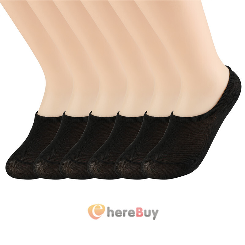 Womens Trainer Liner Ankle Socks Invisible Cotton Low Cut Sports Socks 1-10  Pair