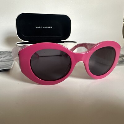 Marc Marc Jacobs Sunglasses Rare 180/S MU1IR Pink Frame  display picture 1