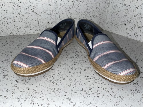 NATURALIZER N5 Comfort Rayna Striped Blue White Red Canvas - 7.5W - Picture 4 of 9