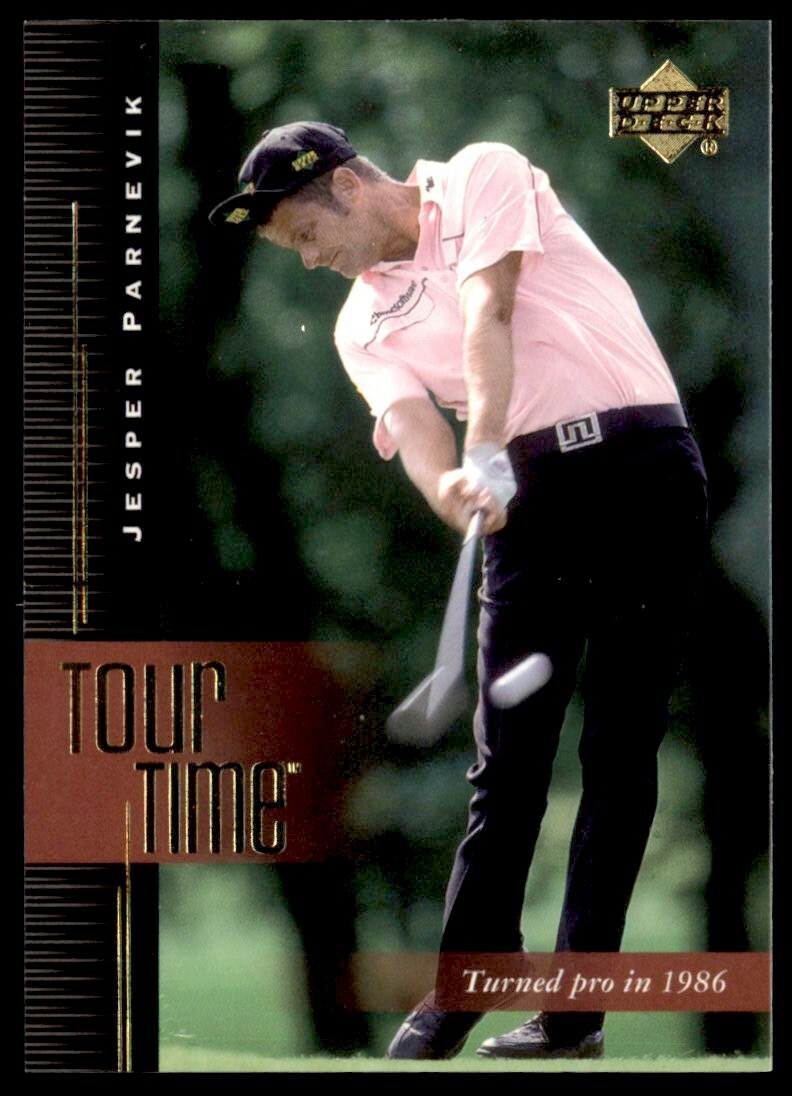 2001 Upper Deck Jesper Parnevik #184