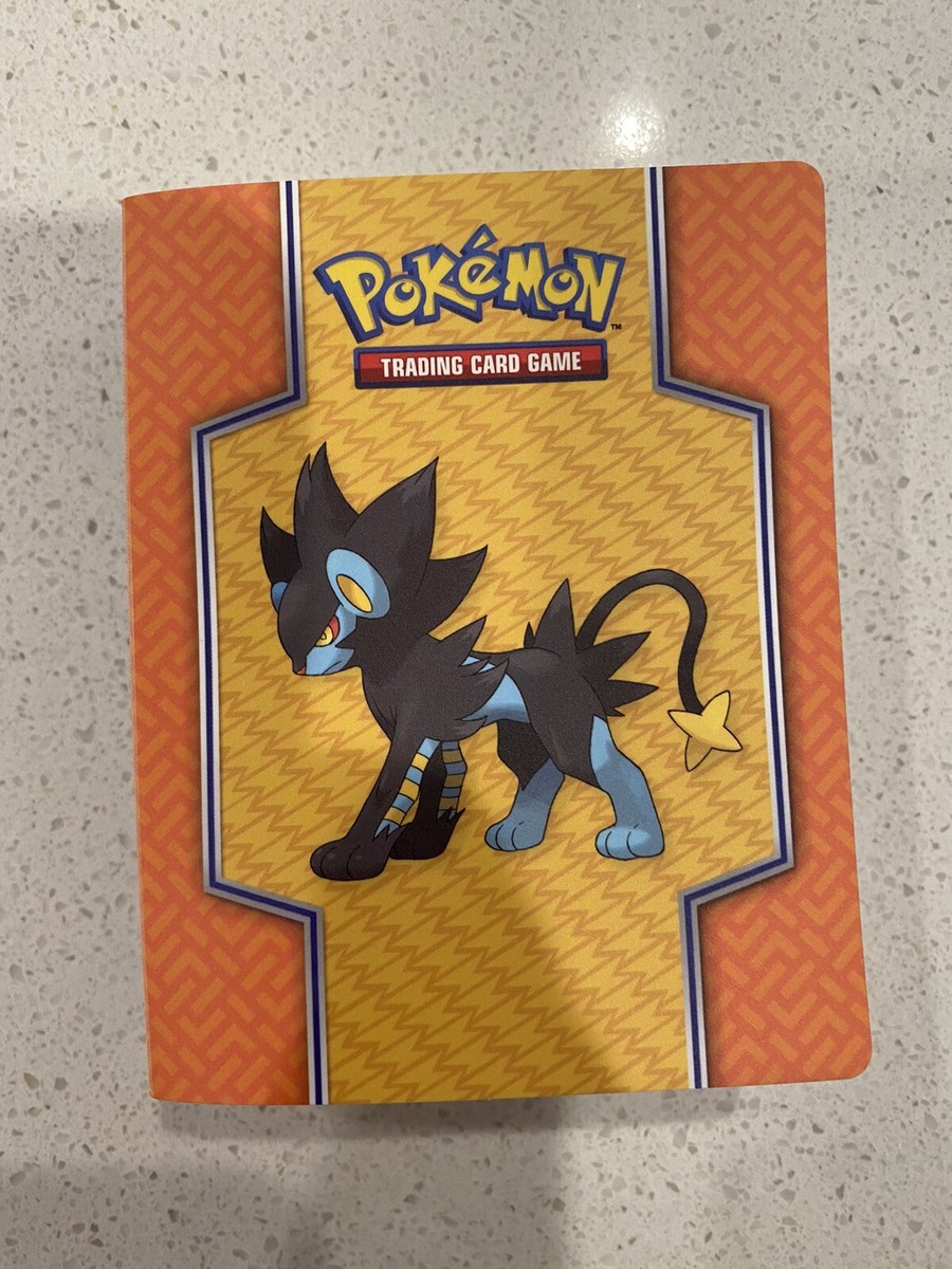 Pokemon TCG Luxray Greninja Mini Binder Portfolio - 60 Card Slots Trading Game Pokemon TCG Luxray Greninja Mini Binder Portfolio - 60 Card Slots Trading Game