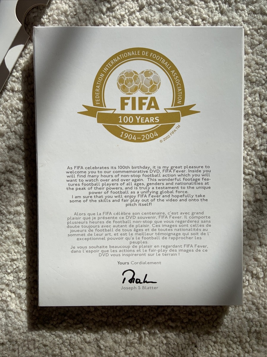 FIFA FEVER 2-Disc Special Limited Edition DVD Celebrating 100