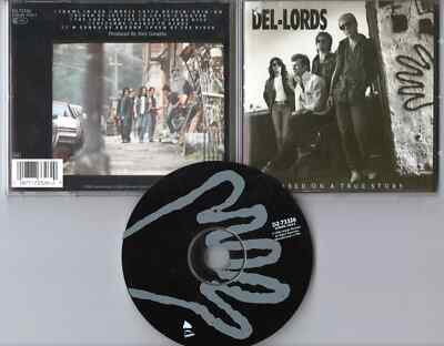 The Del-Lords CD BASED ON A TRUE STORY   1988 USA Enigma Records