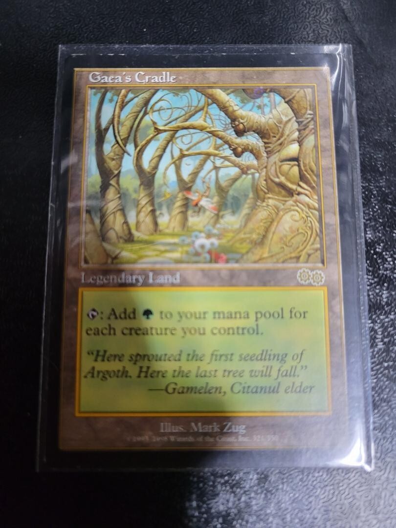 Magic : The Gathering MTG Gaea's Cradle English Vesion Trading