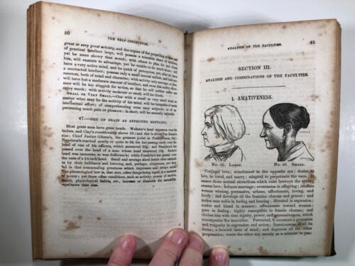 The Illustrated Self-Instructor in Phrenology & Physiology by Fowler, 1852 - Picture 9 of 10