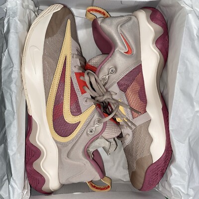 Nike Giannis Immortality 3 Fossil Stone Desert Berry Shoes DZ7533-200 Mens 10