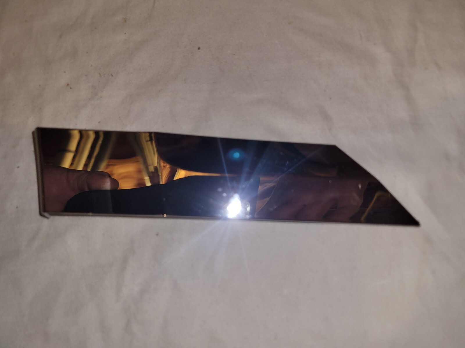 2020-2022 Bentley Flying Spur Rear Right Rocker Chrome Panel Trim 3SE839638A OEM