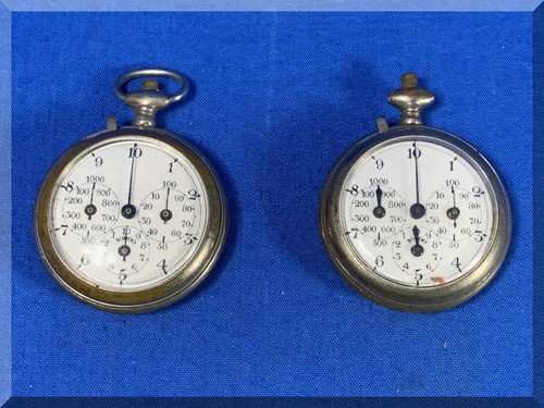 HAND HELD COUNTERS BOTH COUNT UP TO 10,000 - ESTATE LIQUIDATION - FREE SHIPPING