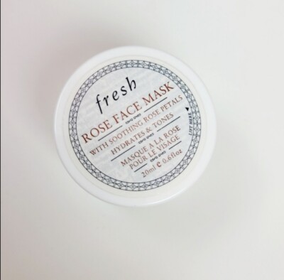 fresh rose face mask with soothing rose petals hydrates and tones New