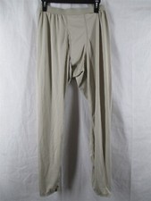 Gen 3 Level 1 Medium Regular Sand Tan Silk Weight Drawers Bottom ECWCS Army USGI