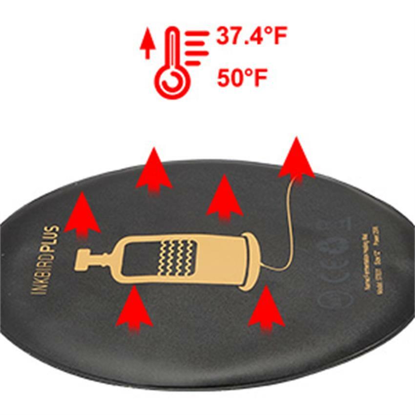 INKBIRD Heat Pad Heating Mat 25W for Brewing Fermentation Homebrew Beer