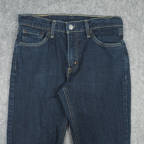 Levis 541 Jeans Mens 30x32 (Fit 30x29) Blue Athletic Taper Fit Dark Wash Stretch - Picture 4 of 16