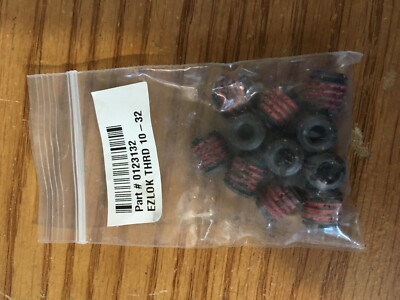 (11) 10-32 EZ-LOK Carbon Steel NF Thread Insert for Metal