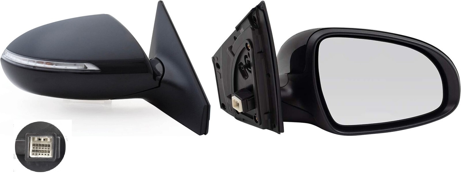 Right Exterior Mirror For Kia Sportage (SL) 2010-2015 Electrically Foldable