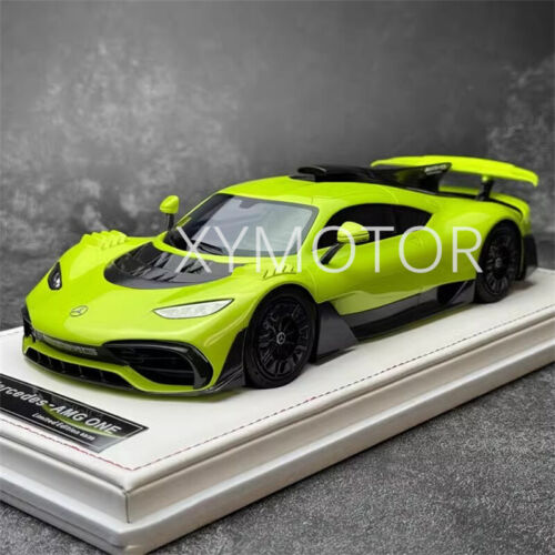 Modellino auto IVY Merit 1/18 Mercedes Benz AMG ONE resina pressofusa verde rosa rosso nero - Foto 3 di 19