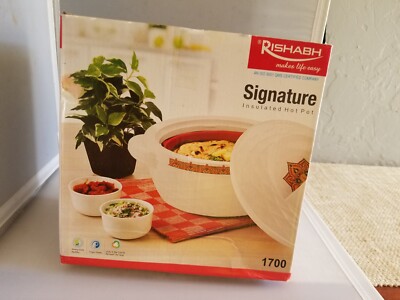 Rishabh Signature Insulated Hotpot 1700 ML - Color May vary