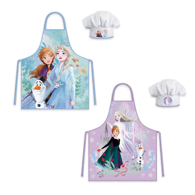 Disney Frozen Eiskönigin Kids Kochschürze Elsa Kindergarten Olaf Schule Backset