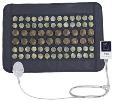 NEW UTK Small Pro Infrared Natural Jade Tourmaline Adj Temperature Heating Pad