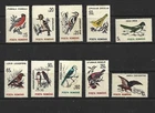 ROMANIA - 1993 BIRDS - SCOTT 37812 TO 3821 - MNH