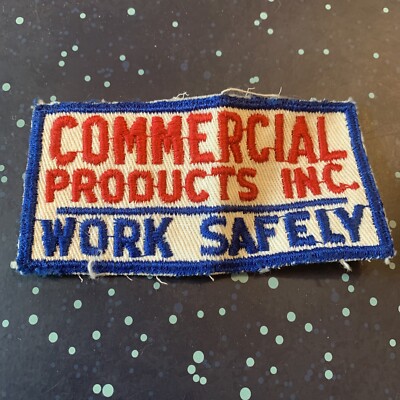 Vintage Commercial Products Inc. Patch Employee Uniform Hat 4A 4  X 2 