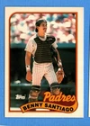 1989 Topps Tiffany #256 Benito Santiago Padres