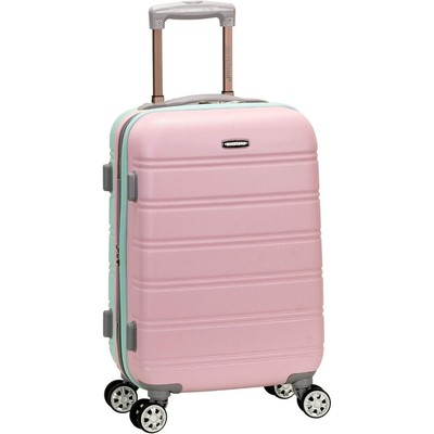 Hard shell expandable spinner wheel suitcase, new, 20 inch carry-on luggage