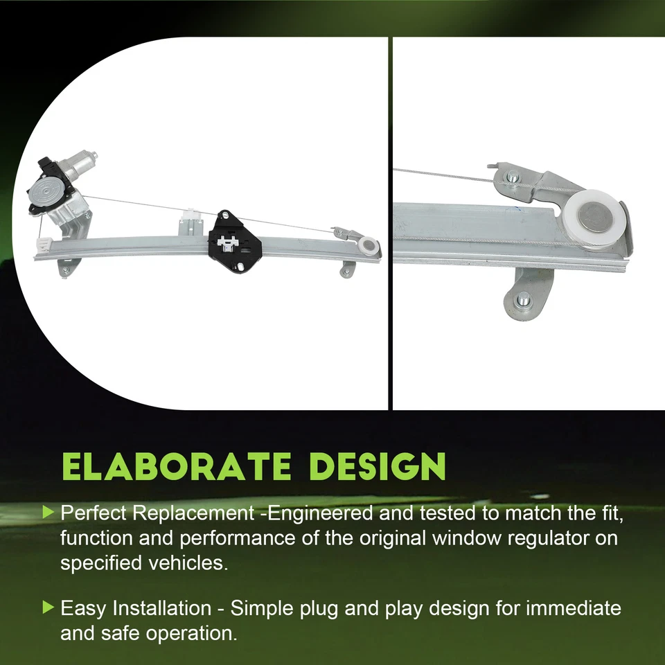 Para Subaru Forester 2018-14 delantero izquierdo con regulador de ventana eléctrica del motor Foto 4 de 4