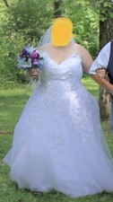 Casablanca Wedding dress size 22